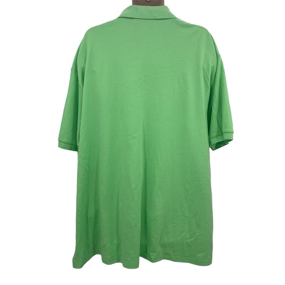 Polo Ralph Lauren‎ Men's SS Pullover Polo Shirt Lime Green 2XB Big - Picture 4 of 4